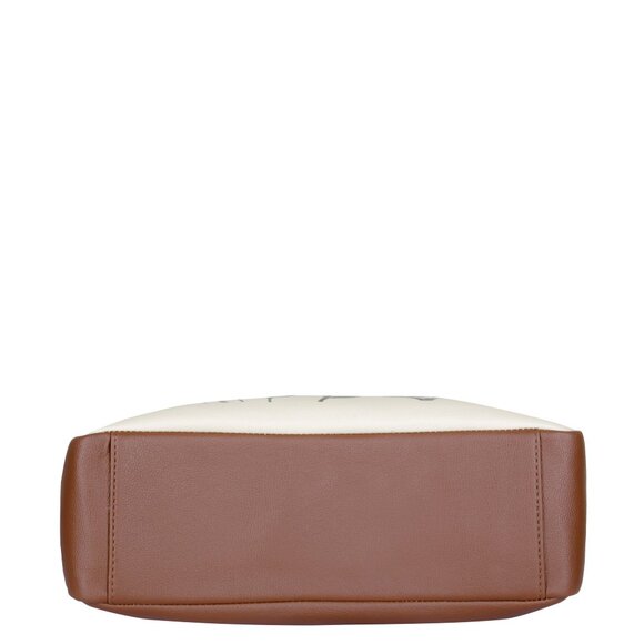 Printed Leather Buisness Top Handle Crossbody Bag for Women for Work, Daily Use - Picture 7 of 10